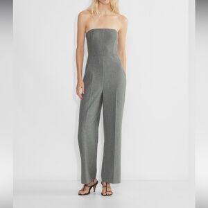 Wilfred Endless Jumpsuit in Grey Pinstripe Sz6
